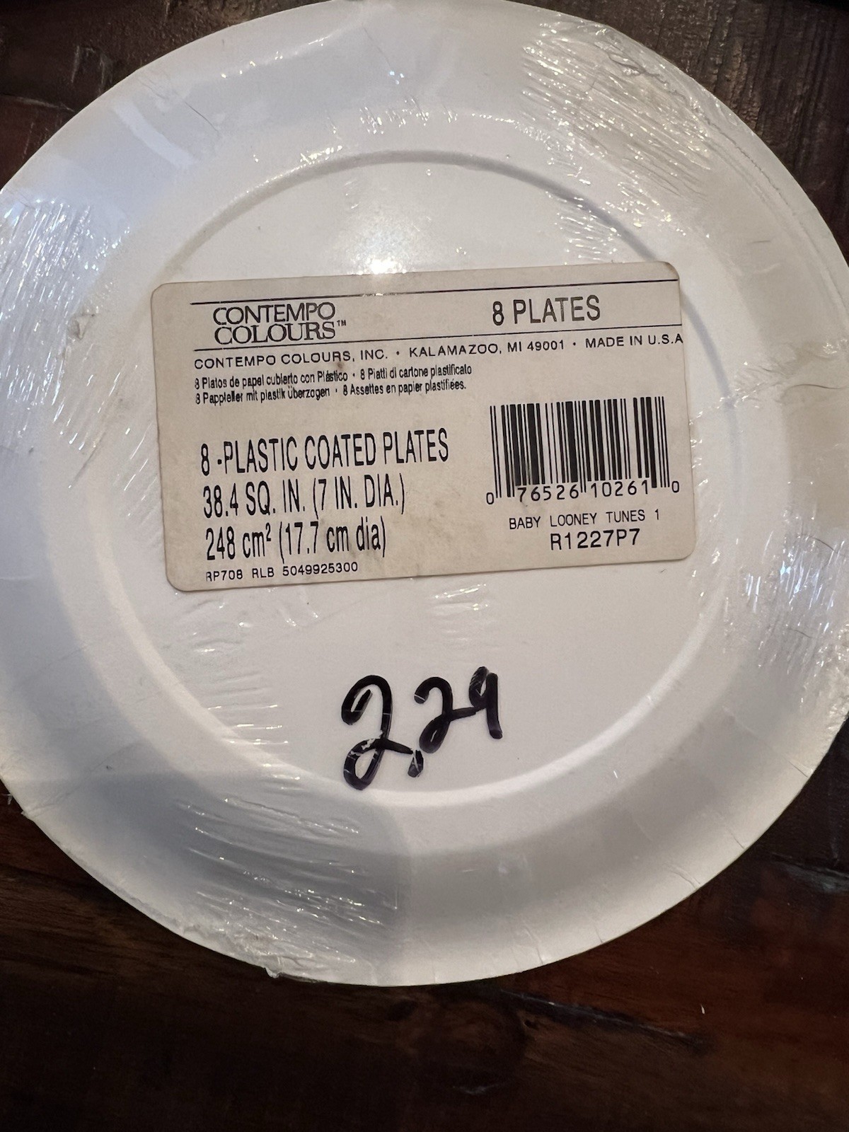 Vintage NOS Baby Looney Tunes 1st Birthday Party Plates cups Napkins Invitations