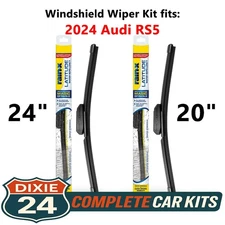 Rain-X Latitude 2-n-1 Windshield Wiper Kit fits: 2024 Audi RS5 (24" & 20")