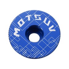 1 1/4" OD Bike Headset Stem Top Cap for Mountain Road MTB Bicycle Blue