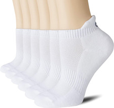 6 Pairs Ankle Athletic Running Socks Low Cut Sports Tab Socks