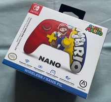 Nintendo Switch PowerA "Mario Victory" Enhanced Wireless Nano Controller - NEW!