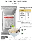 Vanilla Ice Cream Powder Mix 1 kg  Creamy Soft Serve