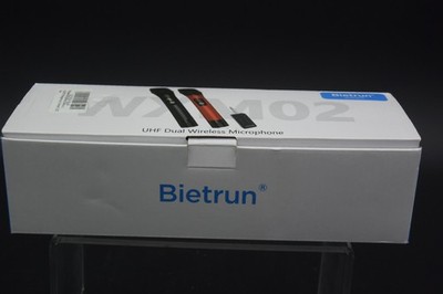 Bietrun WXM02 UHF Dual Wireless   Handheld Dynamic Microphone System