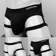 Men Underwear Briefs Daily Underpants Bulge Pouch Comfortable Jockstrap