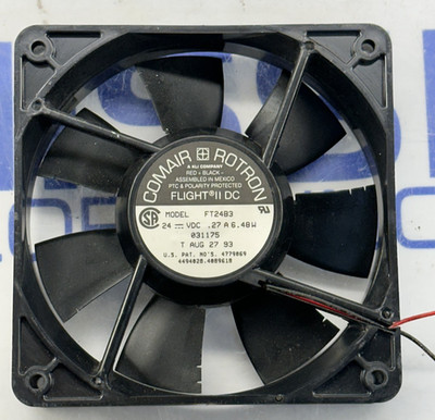 COMAIR ROTRON FT24B3 PANEL FAN 24VDC .27A