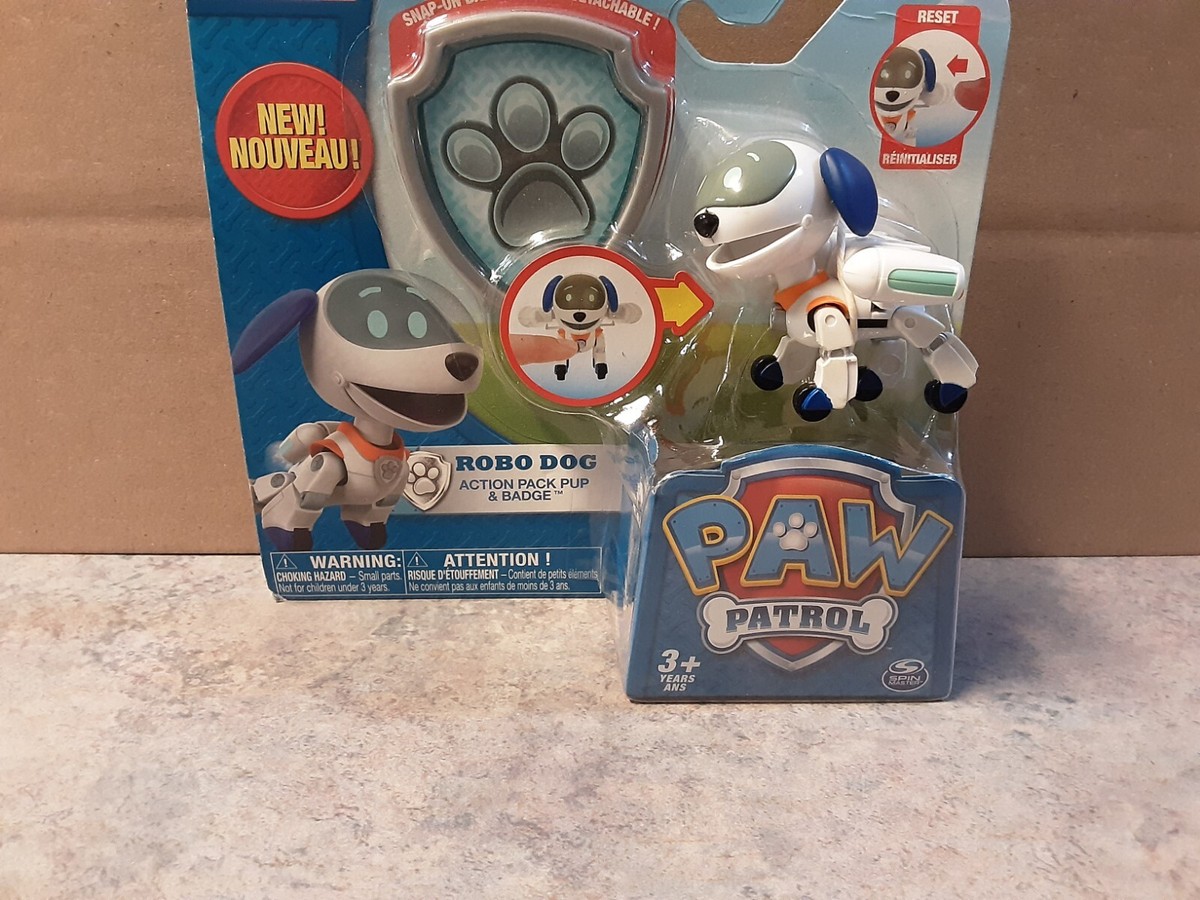 Action Figure Robo Dog Paw Patrol Argos Robot Dog On Paw Patrol