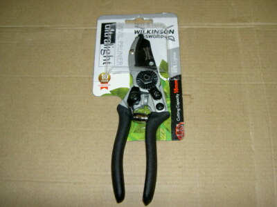 Wilkinson Sword Ultralight Amboss Cut Gartenschere, leichte Gartenschere 1111297wg