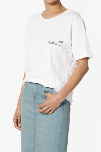 TheMogan Los Angeles Car Print Boyfriend O Neck Short Sleeve Slub Unisex T-Shirt - Picture 11 of 14
