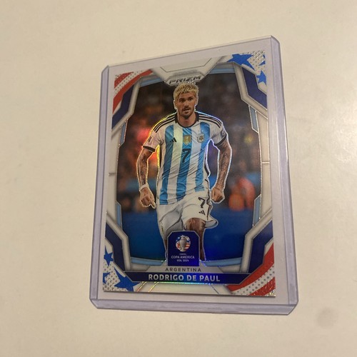 Rodrigo de Paul [Stars Stripes] #9 2024 Panini Prizm Copa America card