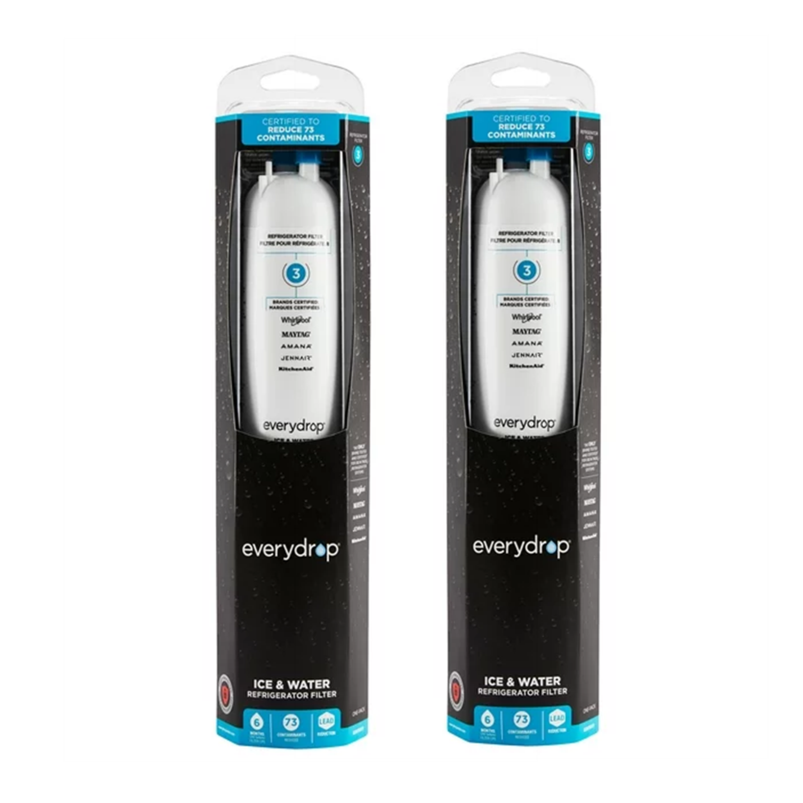 3 9083 Refriger&sup2;ator Ice Replacement Us 2pack