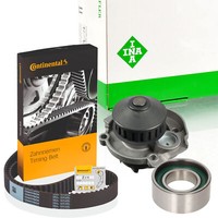 Contitech CT973 Zahnriemen + INA Spannrolle Wapu FüR Fiat Panda Tipo UNO 1.1