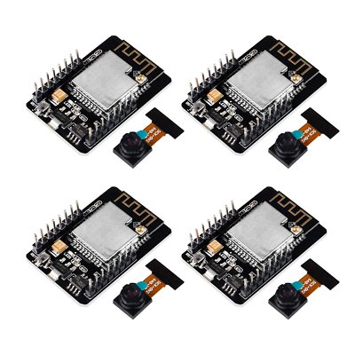 4Pcs ESP32-CAM WiFi Module ESP32 Serial to WiFi ESP32 CAM Development Board 5...