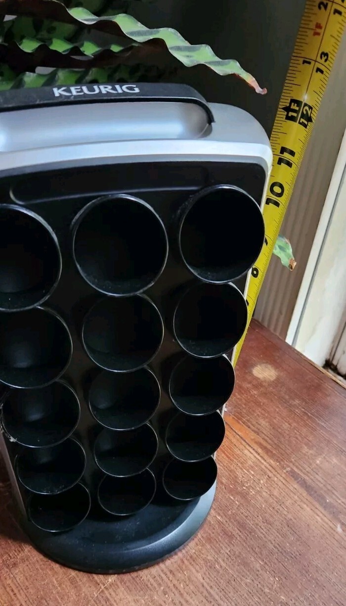 Keurig K Cup Spinning Carousel 30 Coffee Pod Holder Storage Tower Organizer