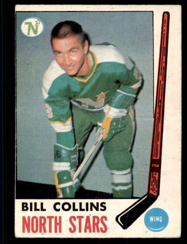 1969-70 O-Pee-Chee Bill Collins Rookie Minnesota North Stars #126
