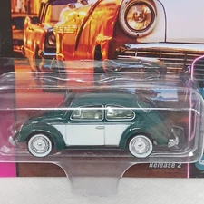JOHNNY LIGHTNING 1965 Volkswagen Beetle Havana Nights 2018 Java Green LTD NEW S3