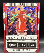 2020-21 Contenders Draft Game Ticket Green Explosion Blake Griffin #28 Variation