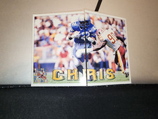 1994 PACIFIC CROWN TRIPLE FOLDER #31 SEAHAWKS /DALLAS/PHILLY -GREAT CHRIS WARREN