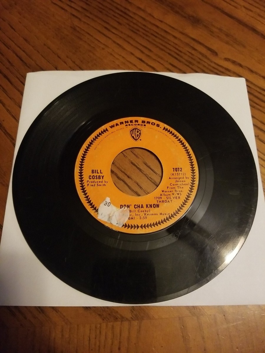 Bill Cosby Little Ole Man / Don' Cha Know WB 7072 7