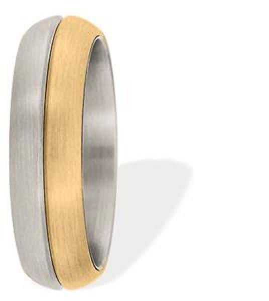 Xen Schmuck 011583G56 Ring Edelstahl Bicolor-image