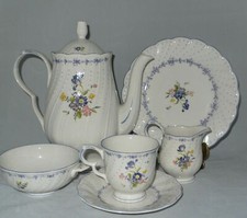 Nikko Tableware Japan Vanessa blue Päony Oven Microwavesafe Teile zur Wahl