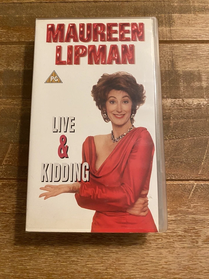 Maureen Lipman Live And Kidding VHS Video Stand Up Comedy - Image 1 of 4