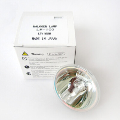 For Moritex Schott LM-100 Halogen Lamp 12V100W MCR-100 FBulb Light Lamp Cup