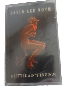 David Lee Roth A Little Ain't Enough Cassette Tape 