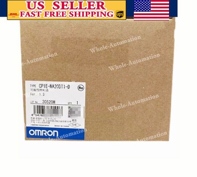 1PC New Omron CP1E-NA20DT1-D PLC CP1ENA20DT1D In Box Expedited Shipping