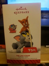 Decorative Collectible Brands Hallmark Tom Jerry The Last Straw 14 Ornament Collectibles