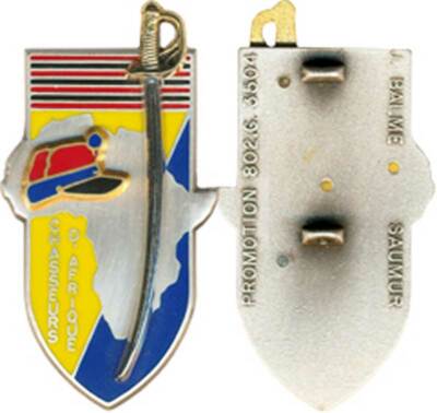 CHASSEURS d AFRIQUE, EOR EAABC 802, 2 Brücken, Balme 3504 (6878)