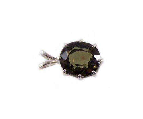 Antiguo Colgante de Turmalina Verde 19thC 43⁄4ct Místicos Medievales Alquimia Roma - Imagen 4 de 7
