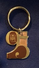 Vintage UPS United Parcel Service 25 Years Service Employee Keychain *RARE*