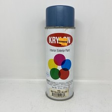 Vintage 1991 KRYLON Metallic Blue - 1903 spray paint can