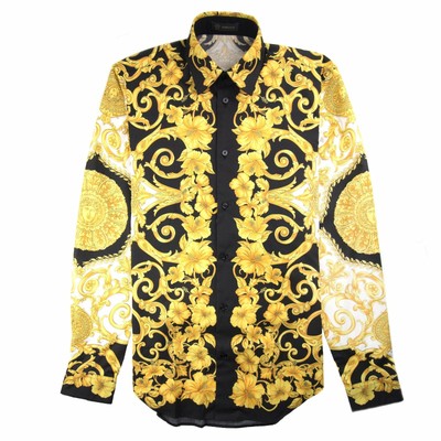versace print shirt
