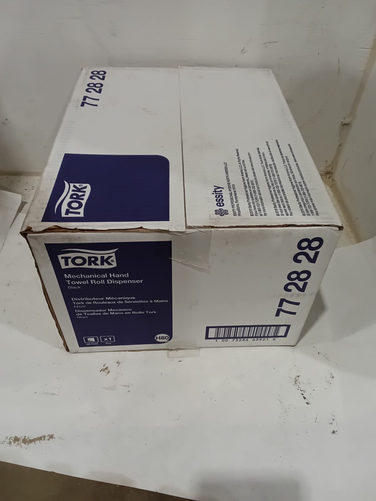 Tork 772828 Mechanical Paper Hand Towel Roll Dispenser H80 (Light)