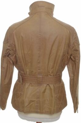 WARM BARBOUR INTERNATIONAL BIKER WAXED jacket UK12 US8 EU38 WARM BARBOUR INTERNATIONAL BIKER WAXED jacket UK12 US8 EU38