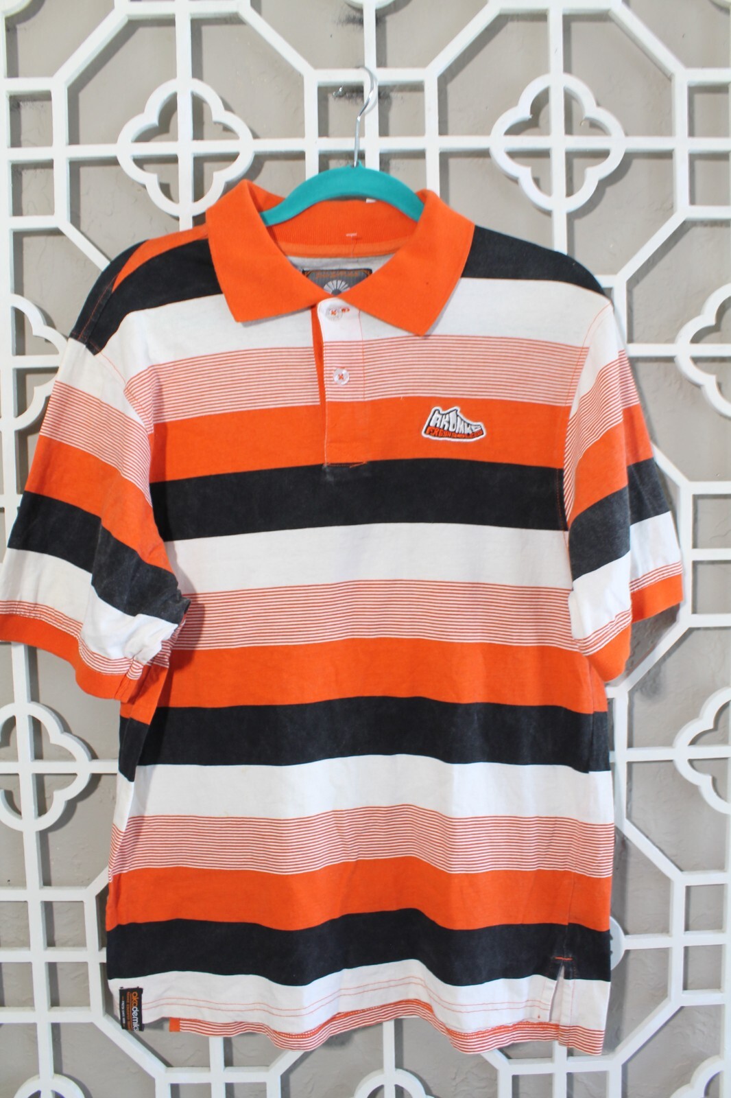 Striped Polo Shirt Orange Black Shirt Buy Orange Tshirts For Men