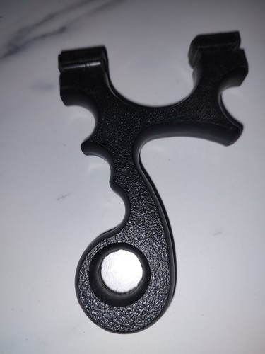 OTT HDPE Slingshot Lot With Ammo Pouch + 2 Ft Band - Picture 2 of 5