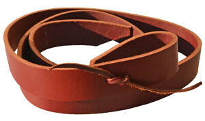 Latigo Leather Western Saddle Tie Strap Made in the USA