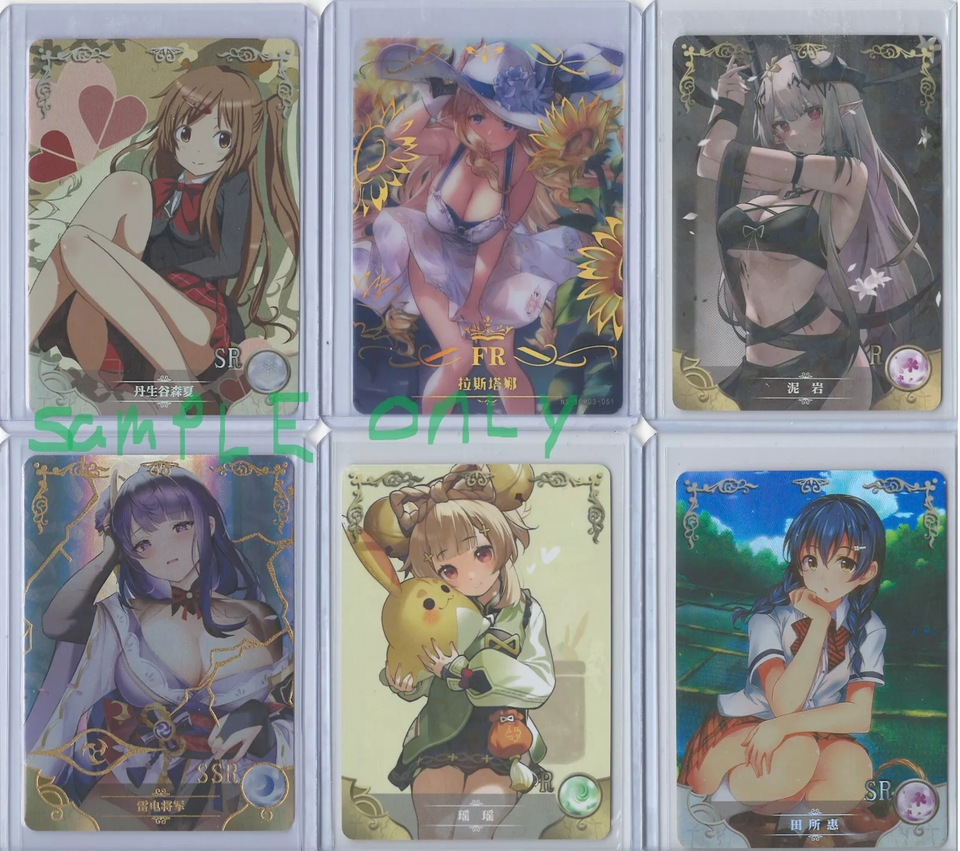 US Goddess Star Party 7 Spicy Trading Cards Booster Box Premium