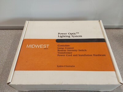 Midwest Dental Power Optic Lighting System, Fiber Optic, New, 650187