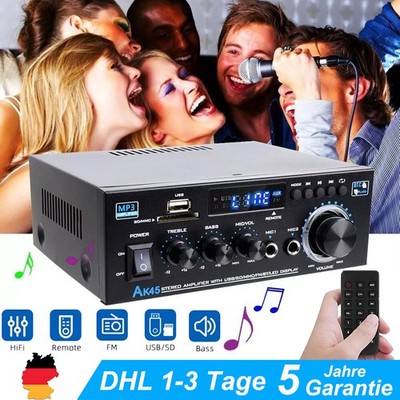 1000W Verstärker Stereo Amplifier HIFI Digital Bluetooth FM USB Vollverstärker