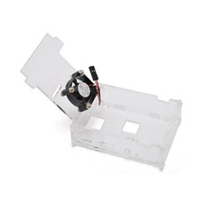 Transparent Case Container with Fan for Raspberry Pi 3 and 2