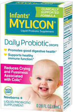 Infants' Daily Probiotic Drops, for Colic and Fussiness, 8Ml, 21 Daily Doses