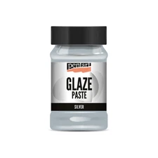 Silver | Glaze Paste 100ml | Pentart | Craft & Mixed Media