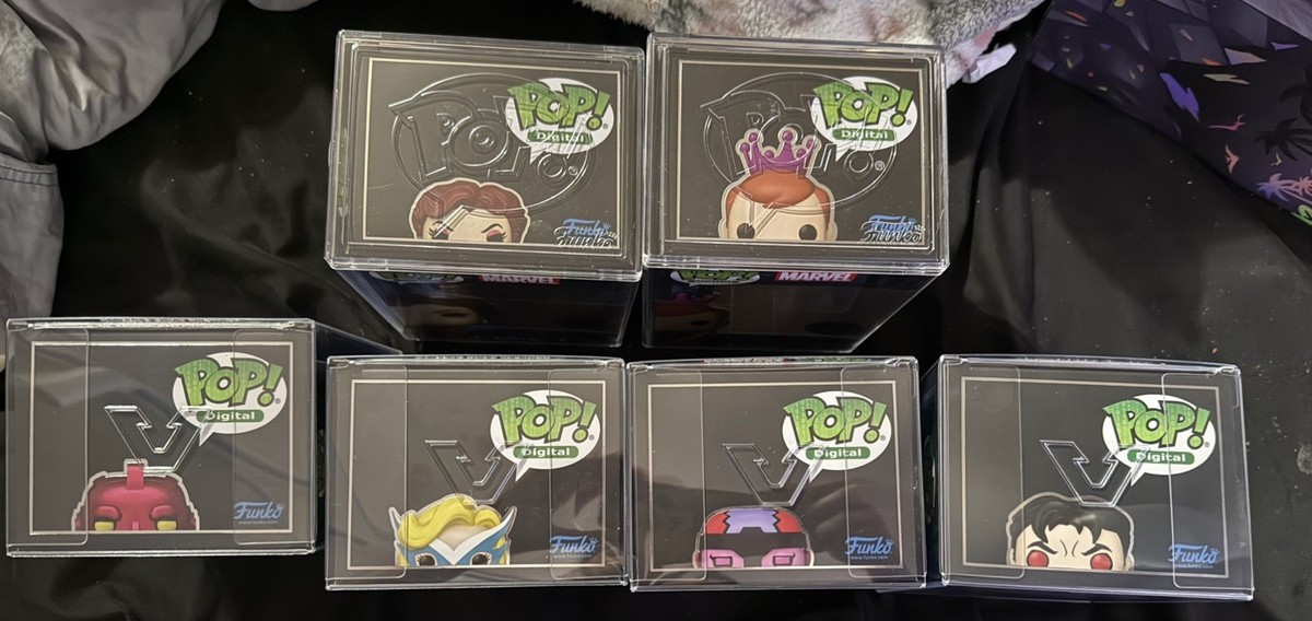 🔥Funko Pop! Digital - Marvel -Set of 6 in Protectors - Read