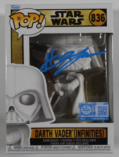 Star Wars Hayden Christensen JSA Signed Autograph Funko Pop 836 Darth Vader