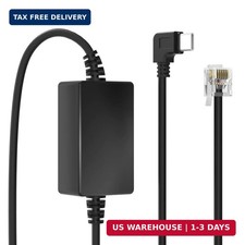 USB-C to RJ11 Radar Detector Charger Cable, 3FT Replacement Power Cord Compatibl