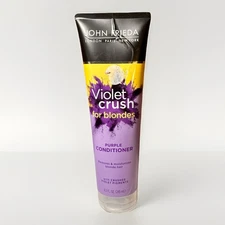 John Frieda VIOLET CRUSH for Blondes Purple Conditioner Restores Blonde 8.3 Oz