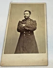 Civil War CDV Photograph Major Charles Jarvis 9th Vermont Inf  KIA Cedar Point
